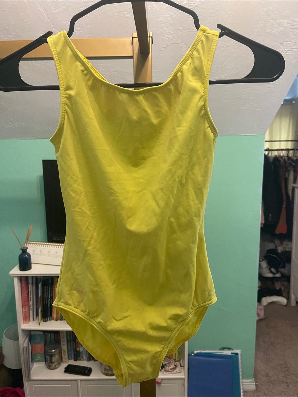 Kids Yellow One-Piece Leotard